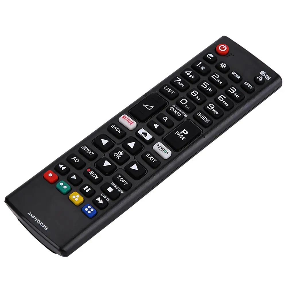 EAESE Replacement LG Remote Control AKB75095308 Remote for LG Smart TV 43UJ635V 28MT49S 32LJ610V 43UJ630V 43UJ634V Various LG Ultra HD TV with Netflix  Buttons Universal Remote Control